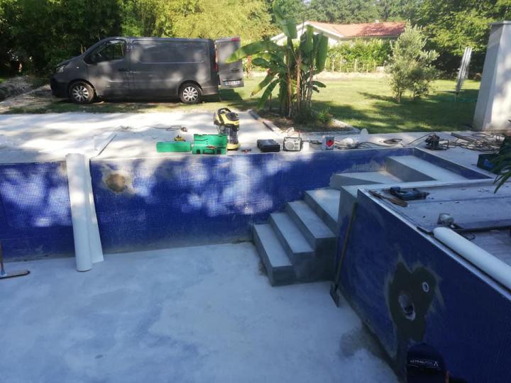 Remplacement liner armé Bassens