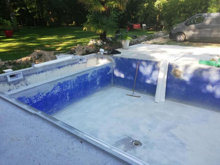 Rénovation de piscine Bassens
